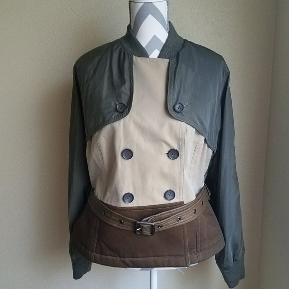 NWT Coach Olive/Khaki Bmbr Jacket - Picture 6 of 7